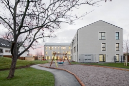 Fassade Kita Neubau Seehausen Peter Eichler Fotografie