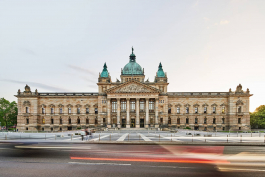 Fassade Bundesverwaltungsgericht in Leipzig Peter Eichler Fotografie