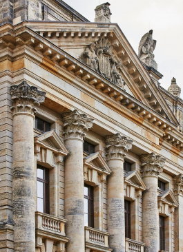 Fassade Bundesverwaltungsgericht in Leipzig Peter Eichler Fotografie