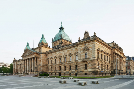 Fassade Bundesverwaltungsgericht in Leipzig